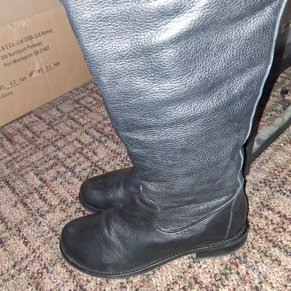 Matisse Colt Black Leather Pull On Boots NIB Sz 8M - Picture 4 of 11